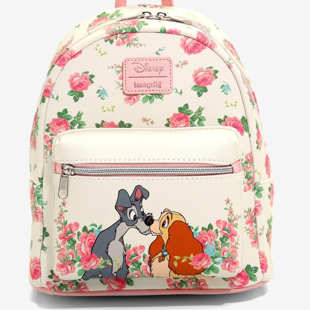 Lady and the tramp new loungefly backpack